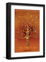 The Tree of Life Pastiche Brule-null-Framed Premium Giclee Print