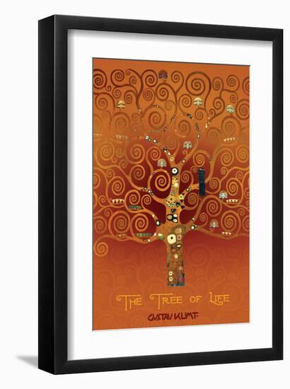 The Tree of Life Pastiche Brule-null-Framed Premium Giclee Print