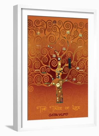 The Tree of Life Pastiche Brule-null-Framed Premium Giclee Print