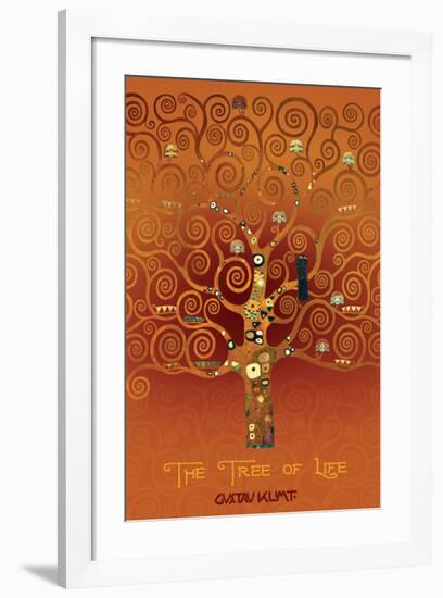 The Tree of Life Pastiche Brule-null-Framed Premium Giclee Print