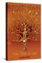 The Tree of Life Pastiche Brule-null-Stretched Canvas