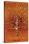 The Tree of Life Pastiche Brule-null-Stretched Canvas