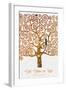 The Tree of Life Pastiche Marzipan-Gustav Klimt-Framed Premium Giclee Print