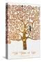 The Tree of Life Pastiche Marzipan-Gustav Klimt-Stretched Canvas