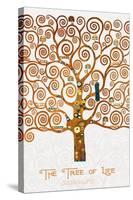 The Tree of Life Pastiche Marzipan-Gustav Klimt-Stretched Canvas