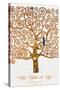 The Tree of Life Pastiche Marzipan-Gustav Klimt-Stretched Canvas