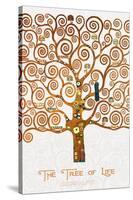 The Tree of Life Pastiche Marzipan-Gustav Klimt-Stretched Canvas