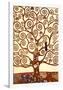 The Tree of Life, Stoclet Frieze, c.1909 (detail)-Gustav Klimt-Framed Poster
