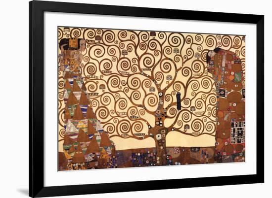 The Tree of Life, Stoclet Frieze, c.1909-Gustav Klimt-Framed Art Print