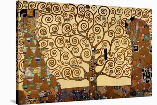 The Tree of Life, Stoclet Frieze, c.1909-Gustav Klimt-Stretched Canvas