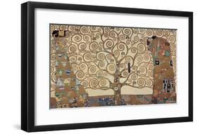 The Tree of Life, Stoclet Frieze, c.1909-Gustav Klimt-Framed Giclee Print