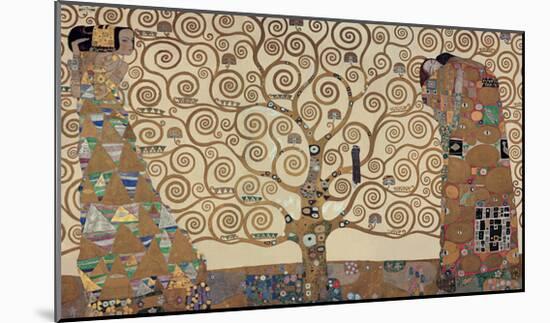 The Tree of Life, Stoclet Frieze, c.1909-Gustav Klimt-Mounted Giclee Print