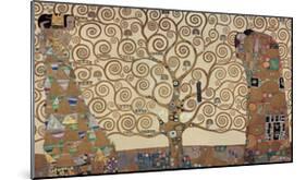 The Tree of Life, Stoclet Frieze, c.1909-Gustav Klimt-Mounted Giclee Print