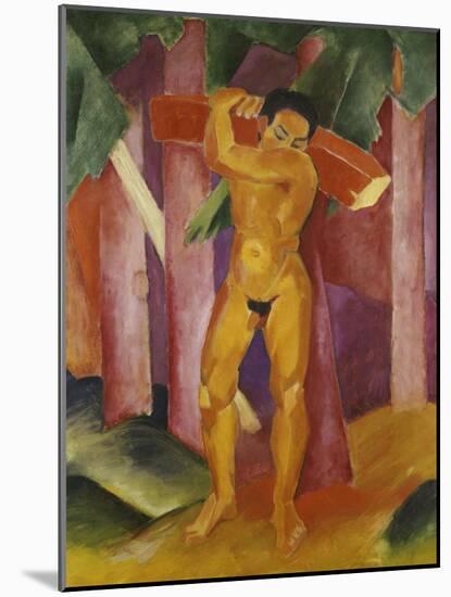 The Tree Porter, 1911-Franz Marc-Mounted Giclee Print