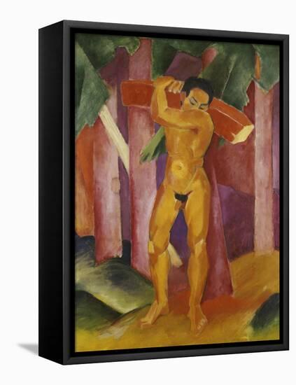 The Tree Porter, 1911-Franz Marc-Framed Stretched Canvas