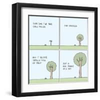 The Tree-Reza Farazmand-Framed Art Print