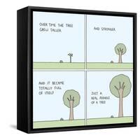 The Tree-Reza Farazmand-Framed Stretched Canvas