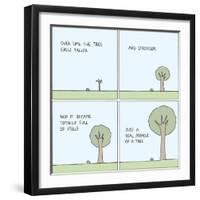 The Tree-Reza Farazmand-Framed Art Print