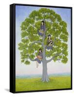 The Tree-Ditz-Framed Stretched Canvas