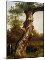 The Tree-Filippo Palizzi-Mounted Giclee Print