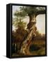 The Tree-Filippo Palizzi-Framed Stretched Canvas