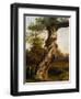 The Tree-Filippo Palizzi-Framed Giclee Print