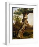 The Tree-Filippo Palizzi-Framed Giclee Print