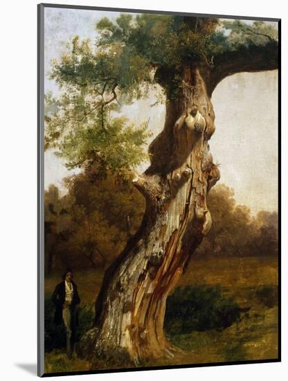 The Tree-Filippo Palizzi-Mounted Giclee Print