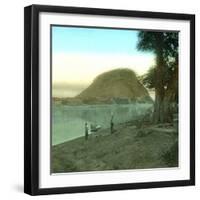 The "Trempealeau National Wildlife Refuge"-Leon, Levy et Fils-Framed Photographic Print