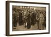 The Trench Train, Victoria Station, WW1-Frank Dadd-Framed Photographic Print