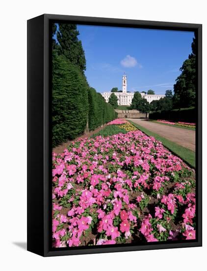 The Trent Building, Nottingham University, University Park, Nottingham, Nottinghamshire, England-Neale Clarke-Framed Stretched Canvas