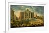 The Trevi Fountain in Rome-Giovanni Paolo Pannini-Framed Art Print