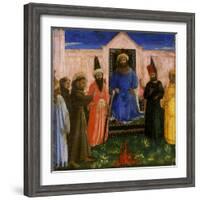 The Trial by Fire of St. Francis before the Sultan, C.1435-40-Fra Angelico-Framed Giclee Print