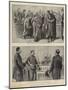 The Trial of Captain Dreyfus at Rennes, Sketches in Court-null-Mounted Giclee Print