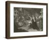 The Trial of Catherine of Aragon, 1529-George Henry Harlow-Framed Giclee Print