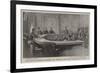 The Trial of Eighteen Armenians for Murder in the Court of Justice at Stamboul-Alexander Stuart Boyd-Framed Giclee Print