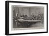 The Trial of Eighteen Armenians for Murder in the Court of Justice at Stamboul-Alexander Stuart Boyd-Framed Giclee Print