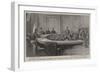 The Trial of Eighteen Armenians for Murder in the Court of Justice at Stamboul-Alexander Stuart Boyd-Framed Giclee Print