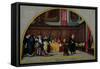 The Trial of Galileo Galilei in 1633-Nicolo Barabino-Framed Stretched Canvas