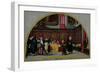 The Trial of Galileo Galilei in 1633-Nicolo Barabino-Framed Giclee Print