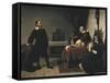 The Trial of Galileo-Cristiano Banti-Framed Stretched Canvas