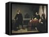 The Trial of Galileo-Cristiano Banti-Framed Stretched Canvas