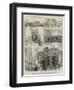 The Trial of Guiteau at Washington for the Murder of President Garfield-null-Framed Giclee Print