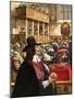 The Trial of King Charles the First in Westminster Hall-Peter Jackson-Mounted Giclee Print