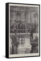 The Trial of King Humbert's Murderer-G.S. Amato-Framed Stretched Canvas