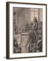 The Trial of Louis XVI-Henry Marriott Paget-Framed Giclee Print