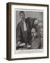 The Trial of M Zola, the Defendant and His Counsel in Court-null-Framed Giclee Print