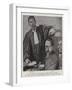 The Trial of M Zola, the Defendant and His Counsel in Court-null-Framed Giclee Print