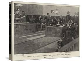 The Trial of Major Esterhazy in Paris, the Scene in Court-Frank Craig-Stretched Canvas