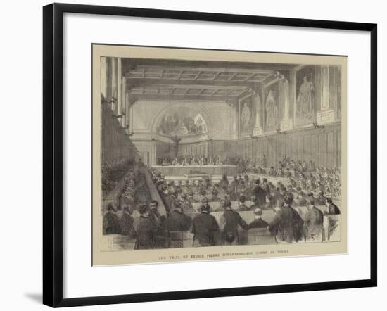 The Trial of Prince Pierre Bonaparte, the Court at Tours-Godefroy Durand-Framed Giclee Print